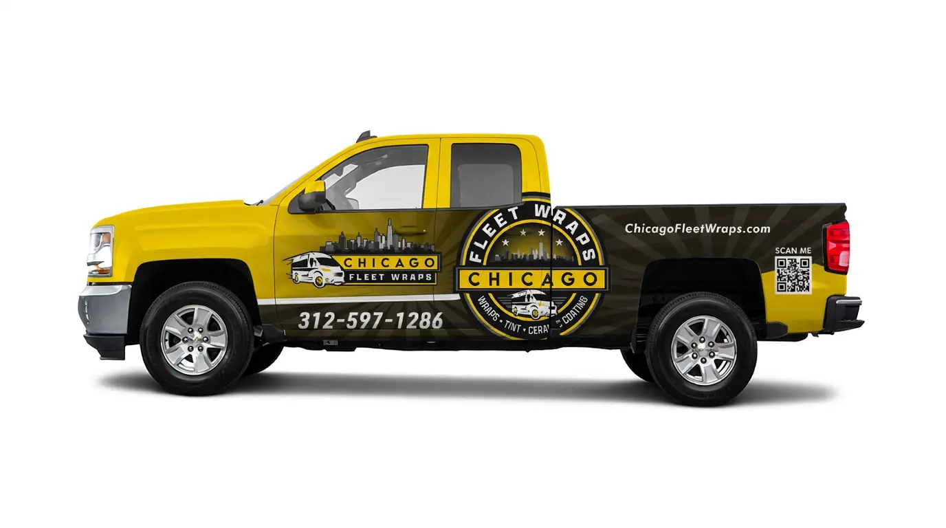 Vehicle wraps The Loop Chicago