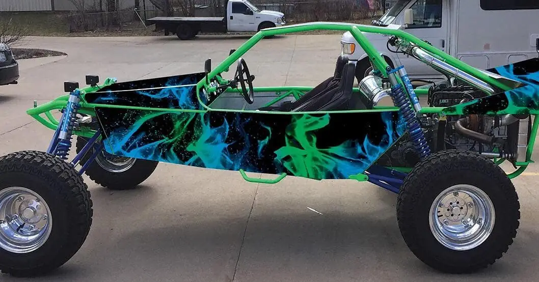 Holographic wrap Chicago